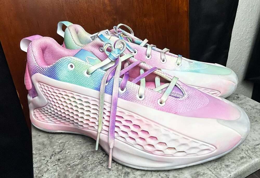 Adidas Anthony Edwards 1 Low 3SSB Cotton Candy Sneakers